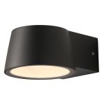 D'Lite Wandleuchte Lira Schwarz 7W 600lm 830 Warmweiß | IP54